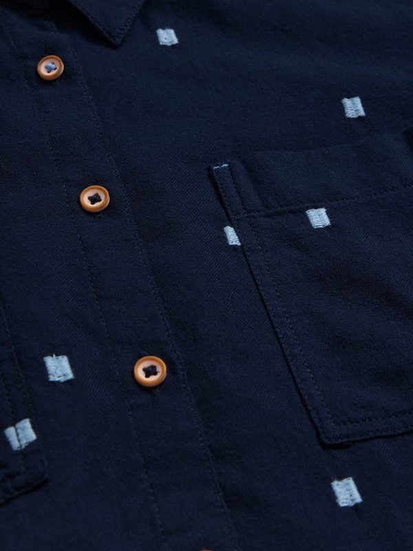 GO8435 White Stuff Dark Blue Sophie Shirt - Image 7