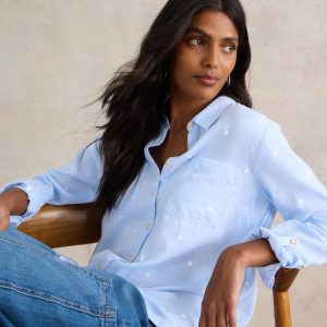 GO8425 White Stuff Blue Sophie Shirt