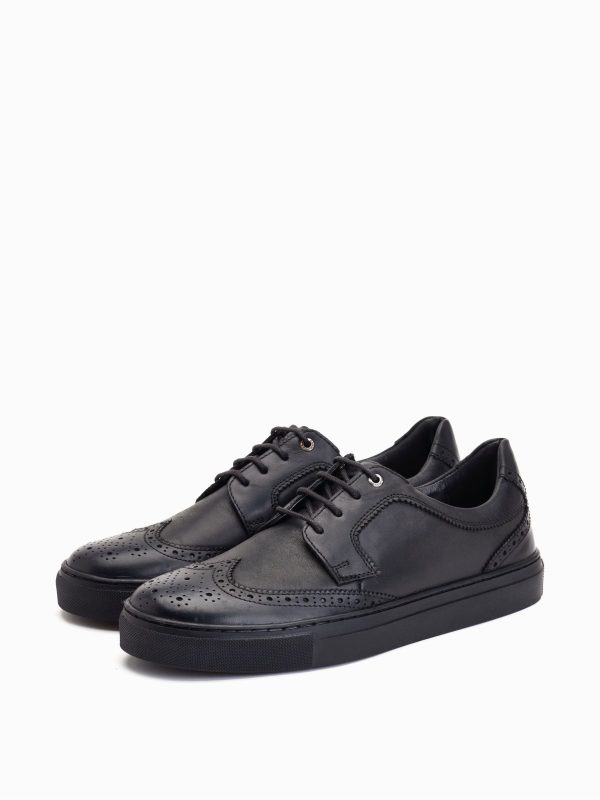 GO8453 Lace Up Brogue Shoes - Image 3