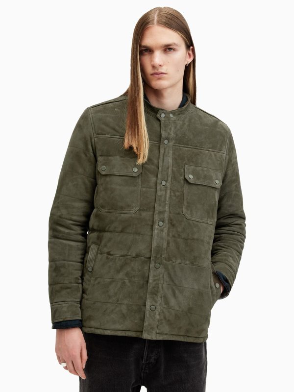 GO8483 Green Ross Overshirt - Image 4