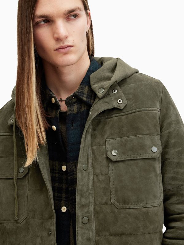 GO8483 Green Ross Overshirt - Image 5