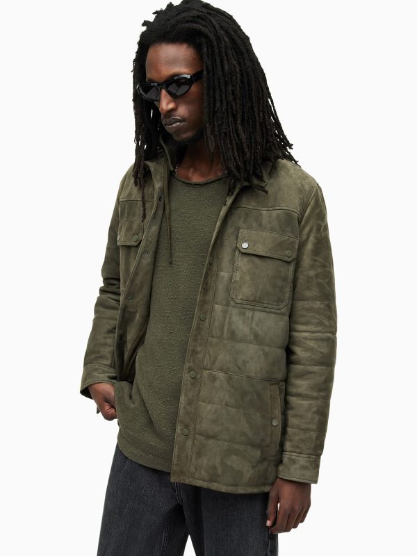 GO8483 Green Ross Overshirt - Image 7