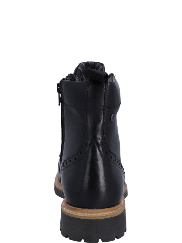 GO8459 Lace Up Ankle Brogue Boots - Image 4