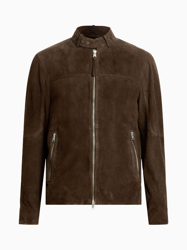 GO8474 Brown Cora Suede Jacket - Image 8