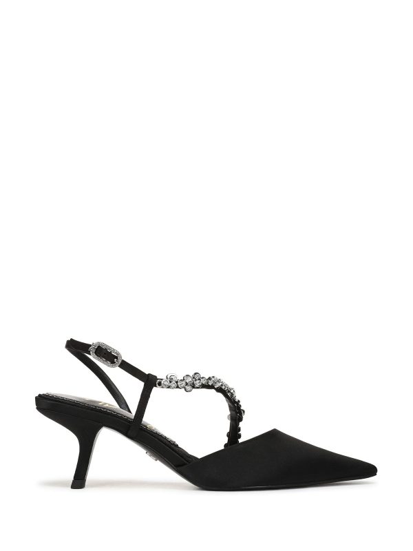 GO8438 Regular Fit Bonnie Kitten Heel Slingback Shoes