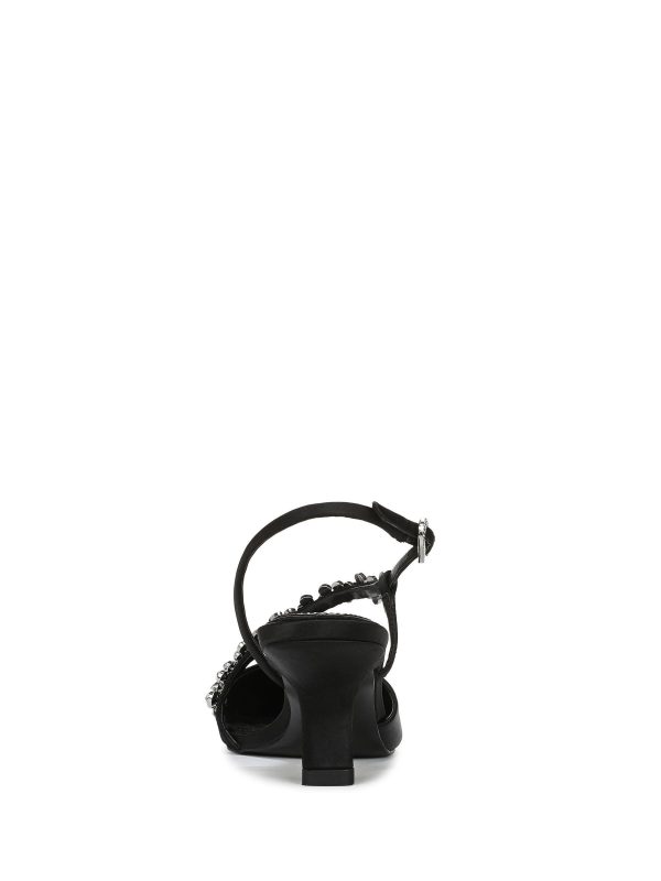 GO8438 Regular Fit Bonnie Kitten Heel Slingback Shoes - Image 4