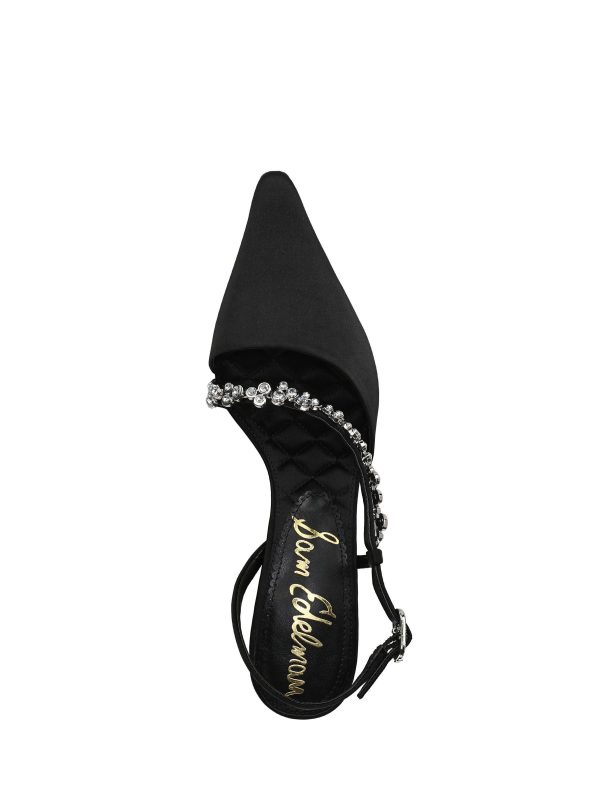 GO8438 Regular Fit Bonnie Kitten Heel Slingback Shoes - Image 5