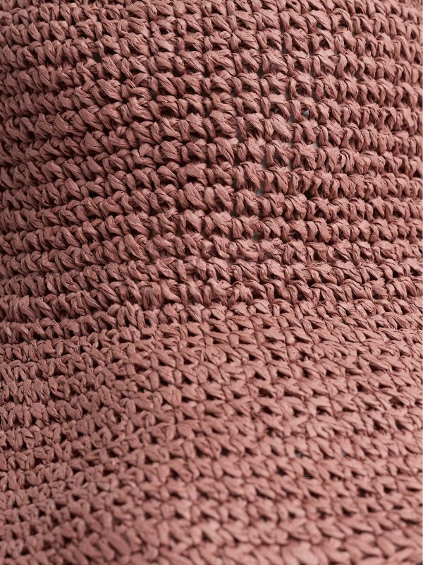 GO8470 Pink Sculpture Garden Hat Light Rose - Image 4
