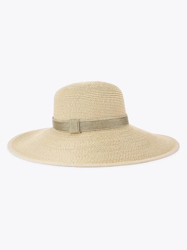 GO8471 Cream Gala Raffia Hat